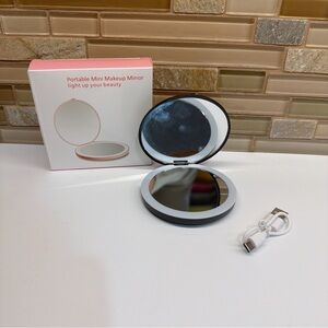 smashbox portable mini LED light mirror
